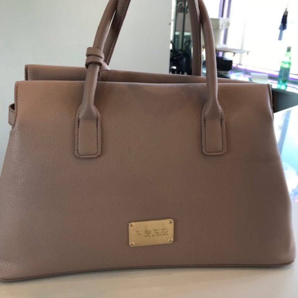 Bebe Blush Satchel Handbag